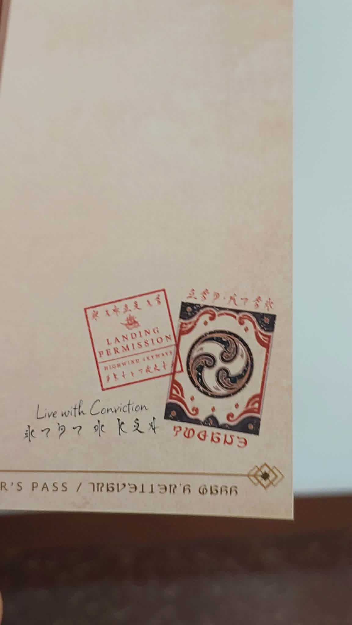 Final Fantasy 14 ✦ "The Traveller's Pass" Booklet