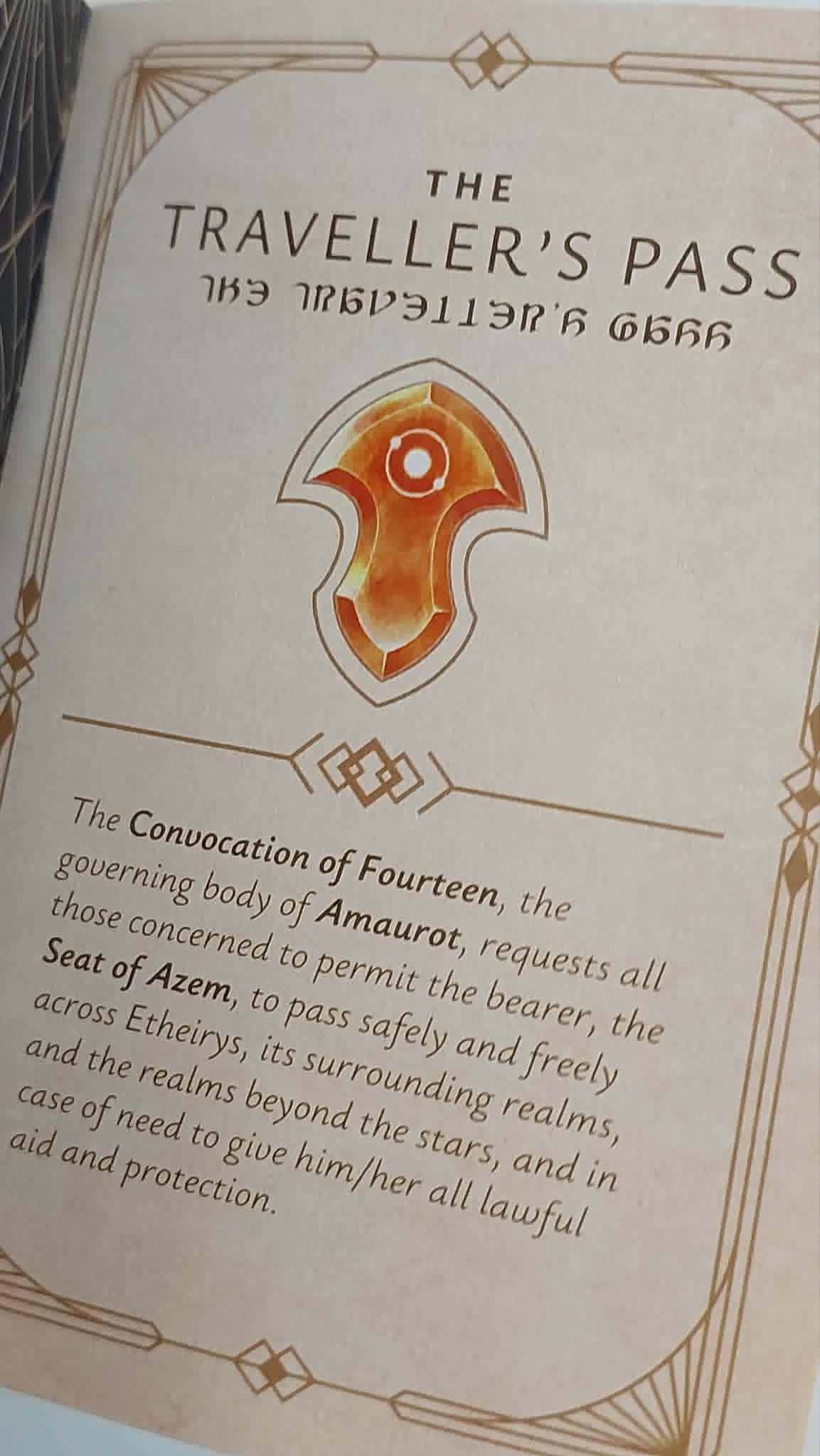 Final Fantasy 14 ✦ "The Traveller's Pass" Booklet