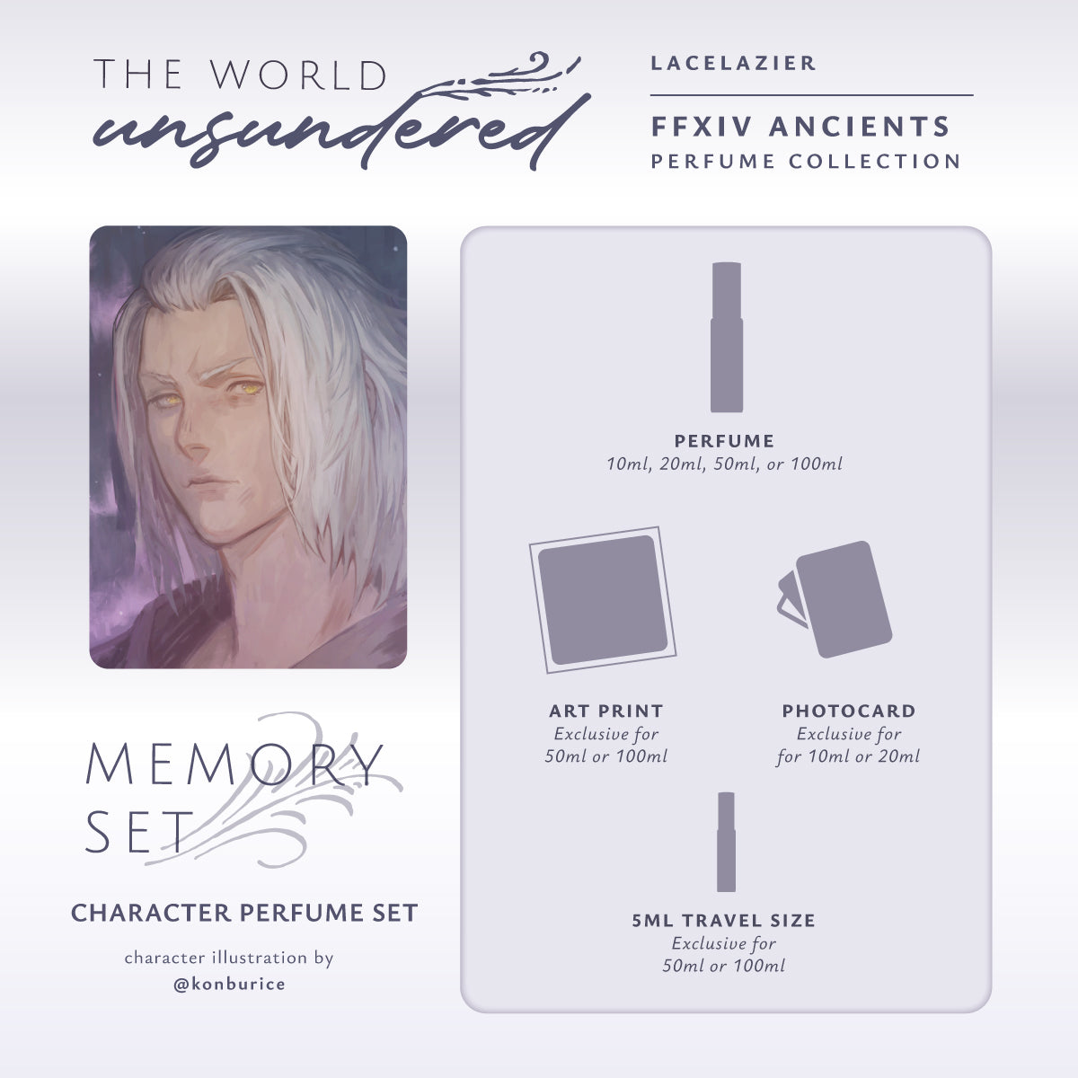 Final Fantasy 14 ✦ "The World Unsundered" Memory Set