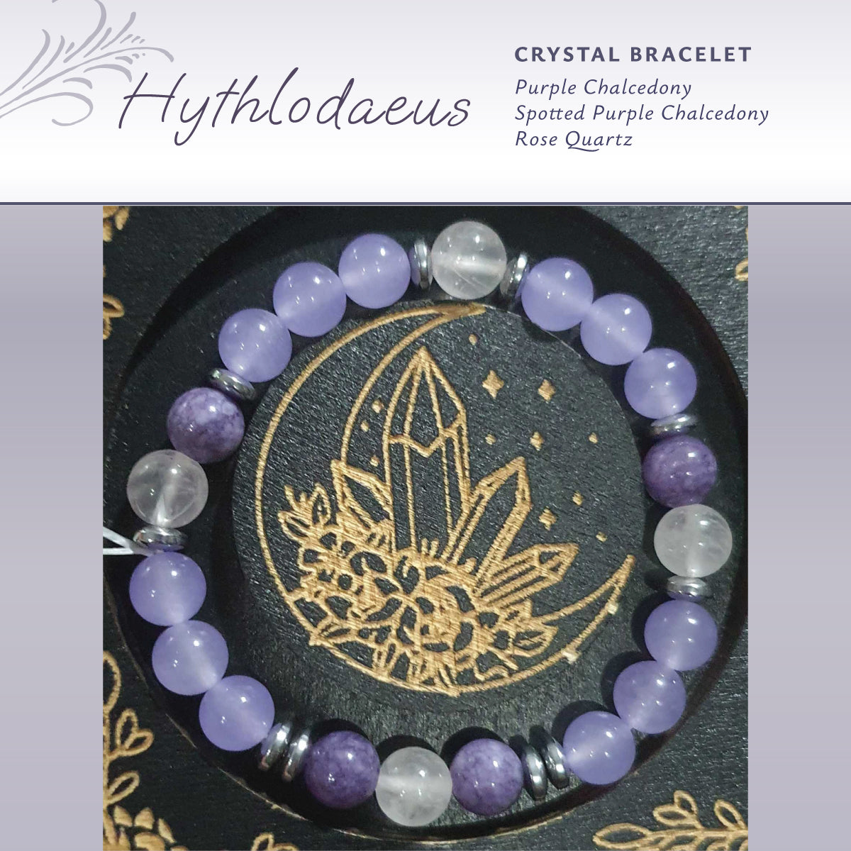 Final Fantasy 14 ✦ Ancients Crystal Bracelet