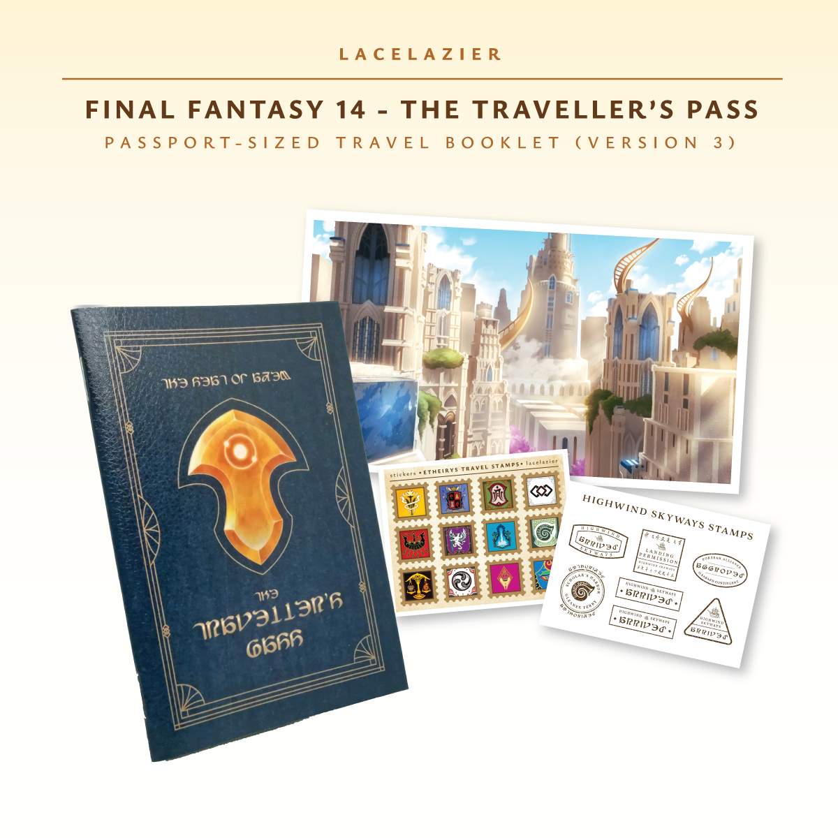 Final Fantasy 14 ✦ "Azem, The Traveler" Merch Collection
