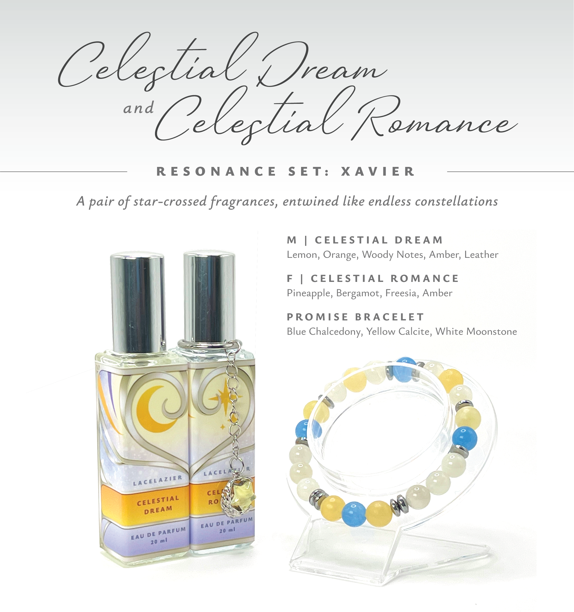 Love and Deepspace ✦ "Celestial Dream" Resonance Perfume Set: Xavier