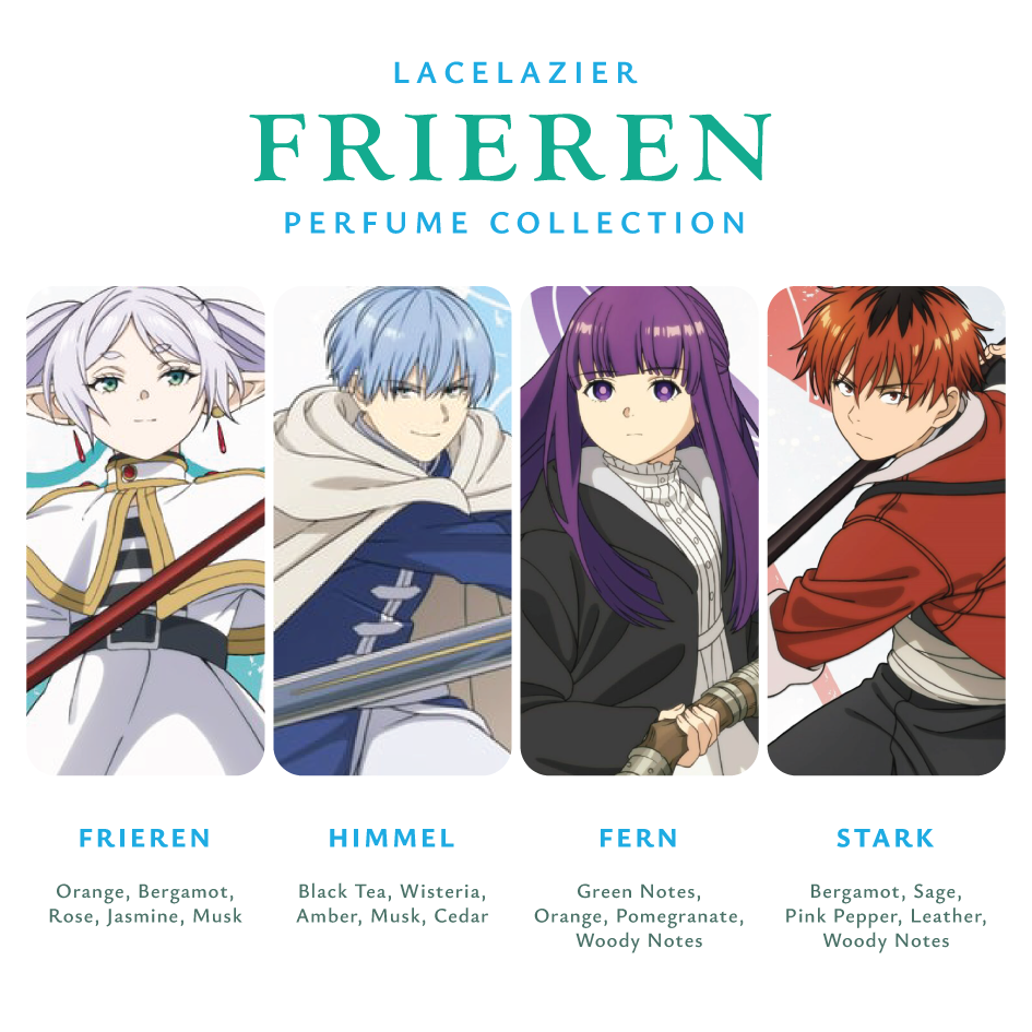 Frieren ✦ "Fragments of Memory" Perfume Collection