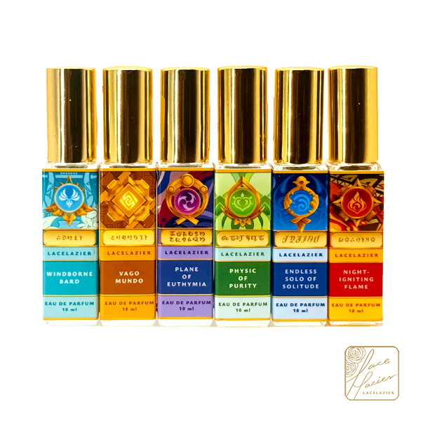 Genshin Impact ✦ "Trails of Teyvat: Light of the Archons" Perfume Collection