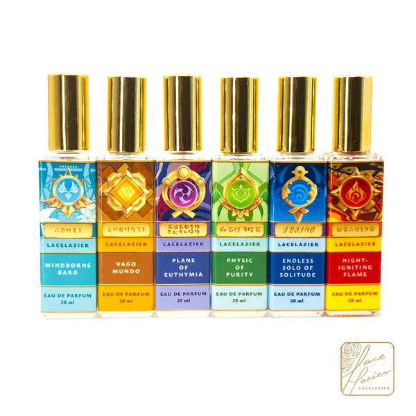 Genshin Impact ✦ "Trails of Teyvat: Light of the Archons" Perfume Collection