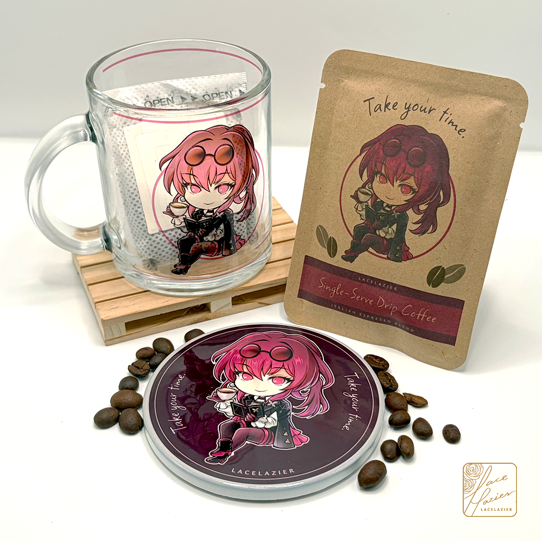 Honkai: Star Rail ✦ "Trailblaze Morning" Coffee Set: Kafka