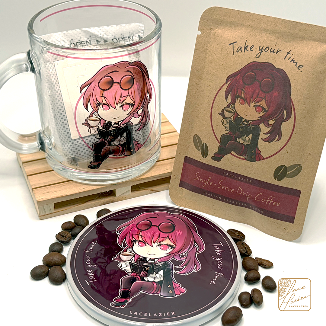 Honkai: Star Rail ✦ "Trailblaze Morning" Coffee Set: Kafka
