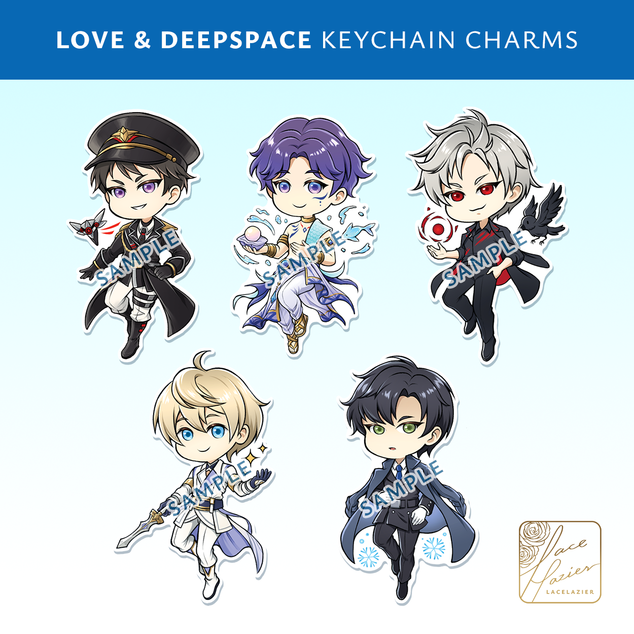 Love & Deepspace ✦ Keychain Charms