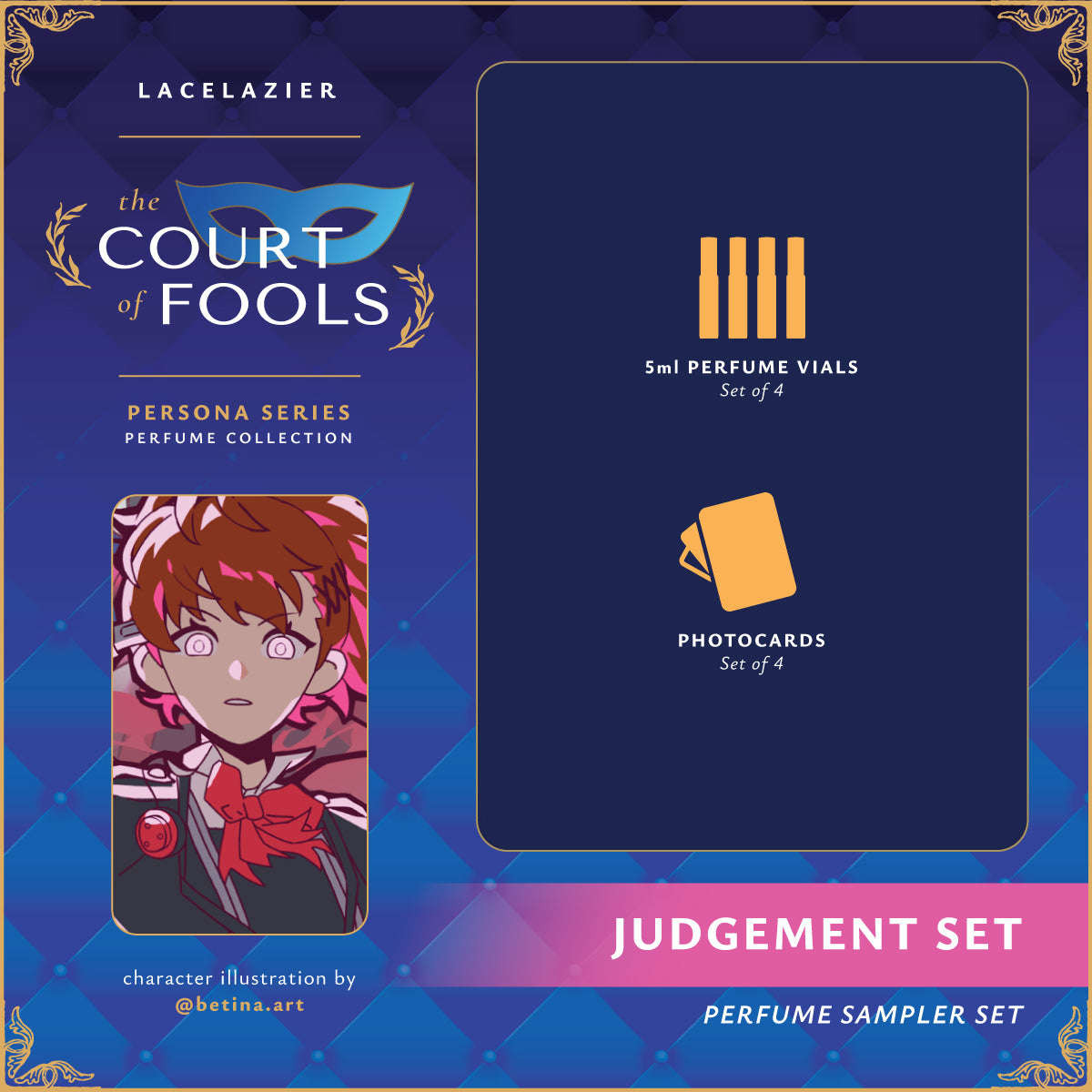 Persona ✦ "The Court of Fools" Judgement: Discovery Set