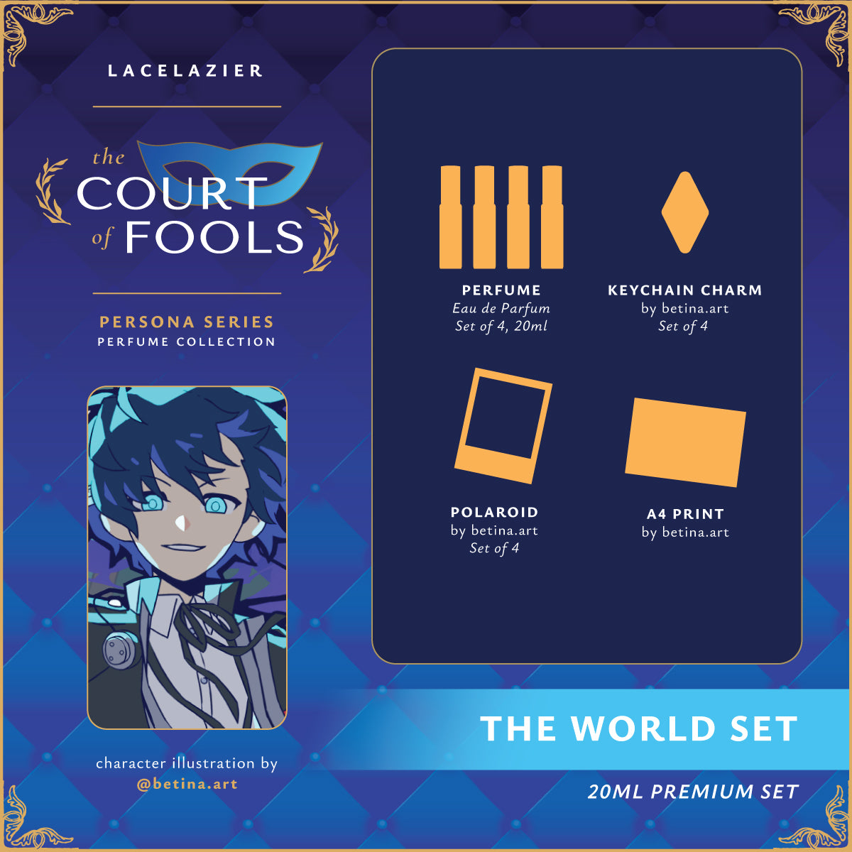 Persona ✦ "The Court of Fools" The World: Premium Set