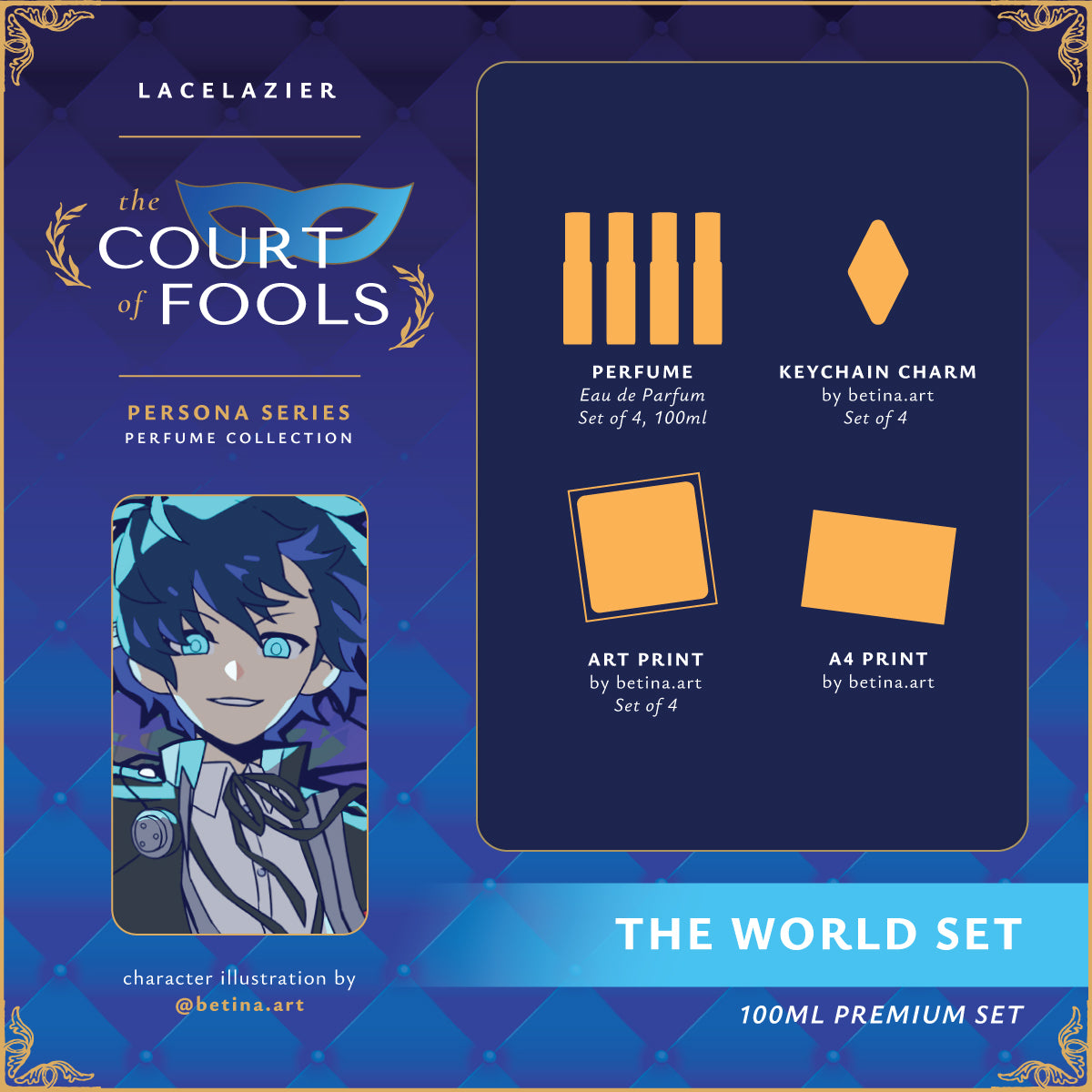 Persona ✦ "The Court of Fools" The World: Premium Set