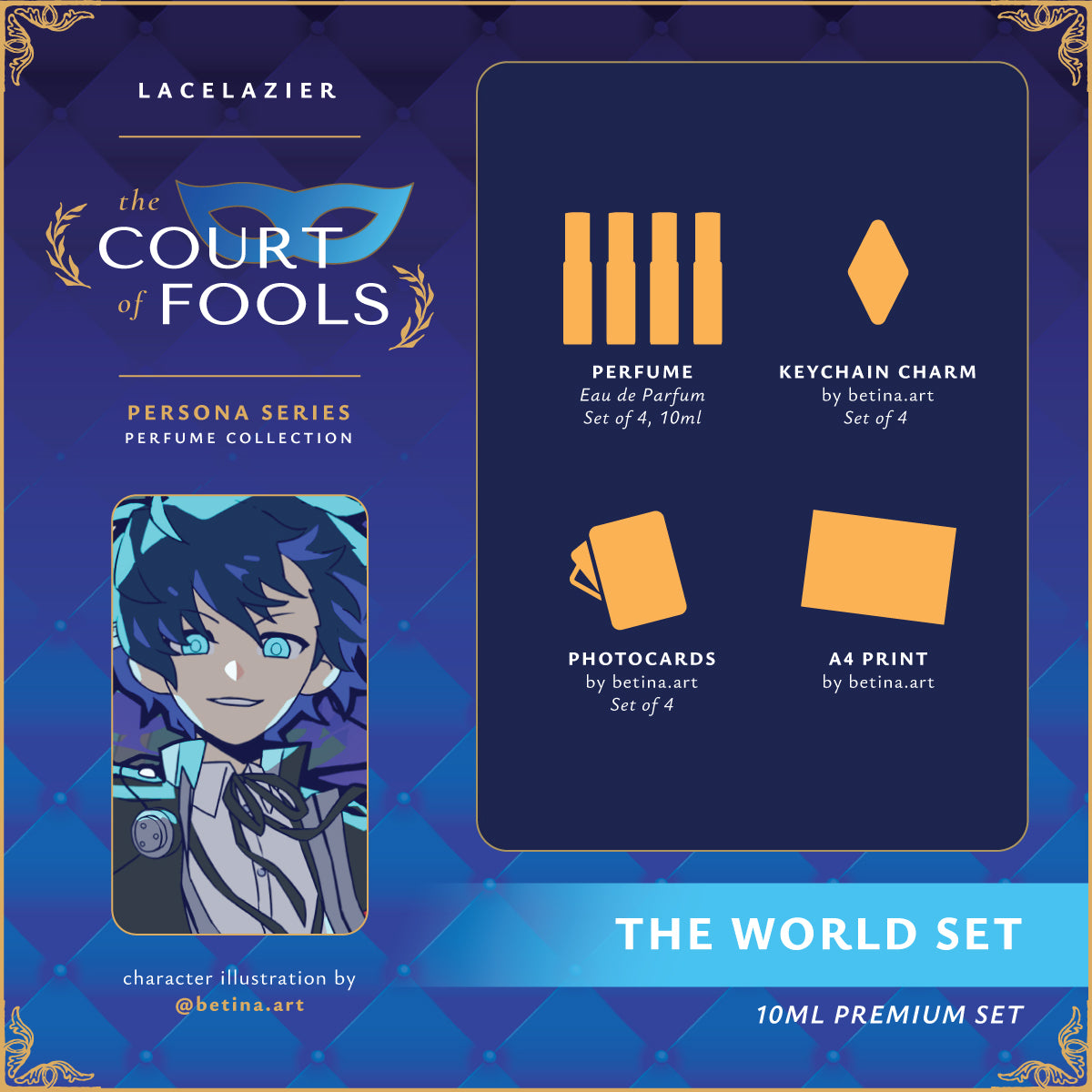Persona ✦ "The Court of Fools" The World: Premium Set