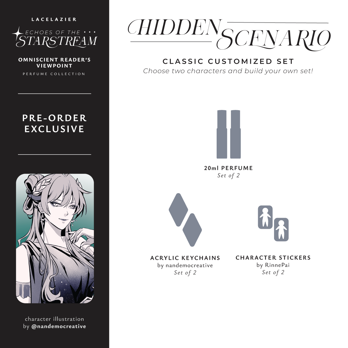 Omniscient Reader's Viewpoint ✦ "Echoes of the Starstream" Hidden Scenario Customized 10ml Set