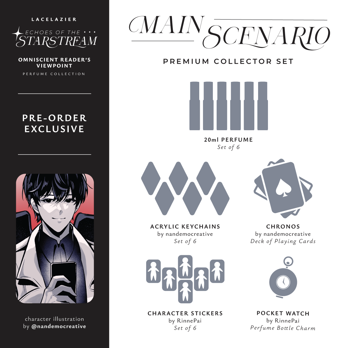 Omniscient Reader's Viewpoint ✦ "Echoes of the Starstream" Main Scenario: 20ml Collector Set