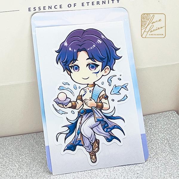 Love and Deepspace ✦ "Cerulean Serenade" Resonance Perfume Set: Rafayel