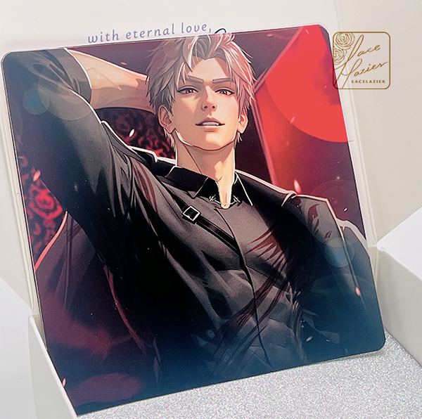 Love and Deepspace ✦ "Scarlet Desire" Resonance Perfume Set: Sylus