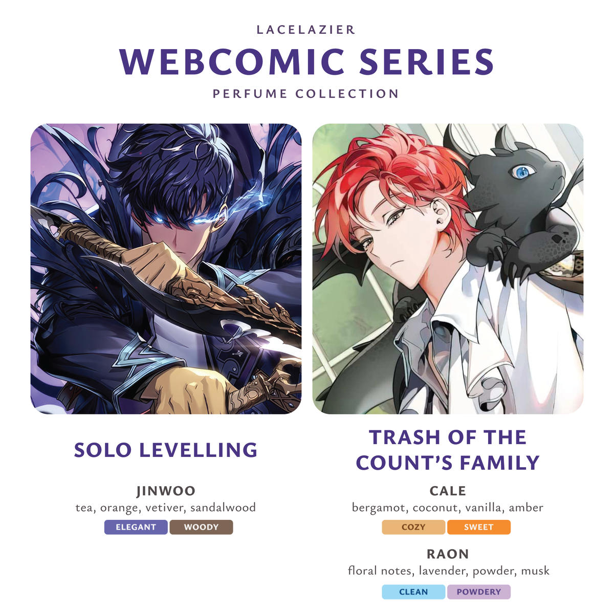 Webcomics ✦ Perfume Collection